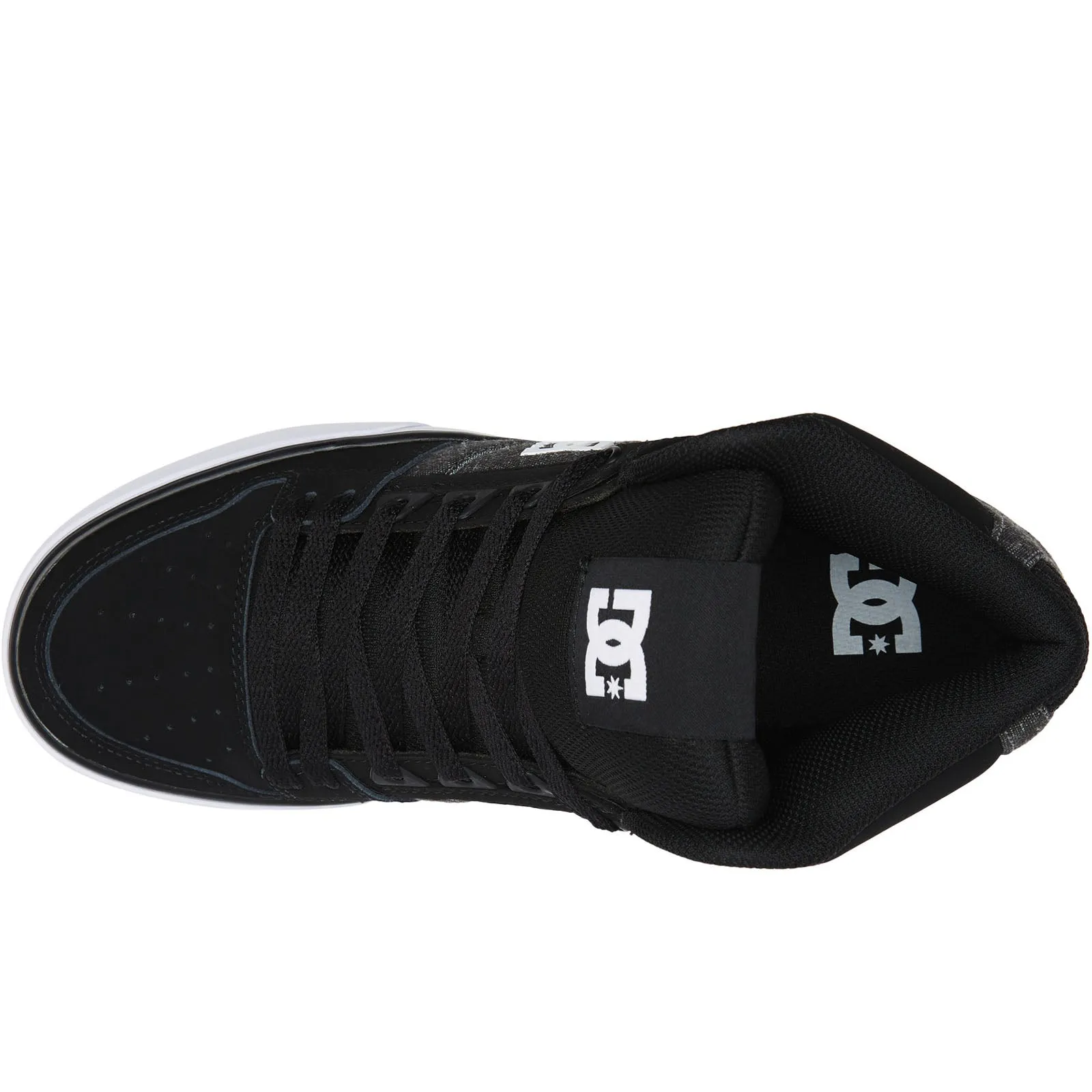 DC Shoes Mens Pure High Leather High Top Trainers