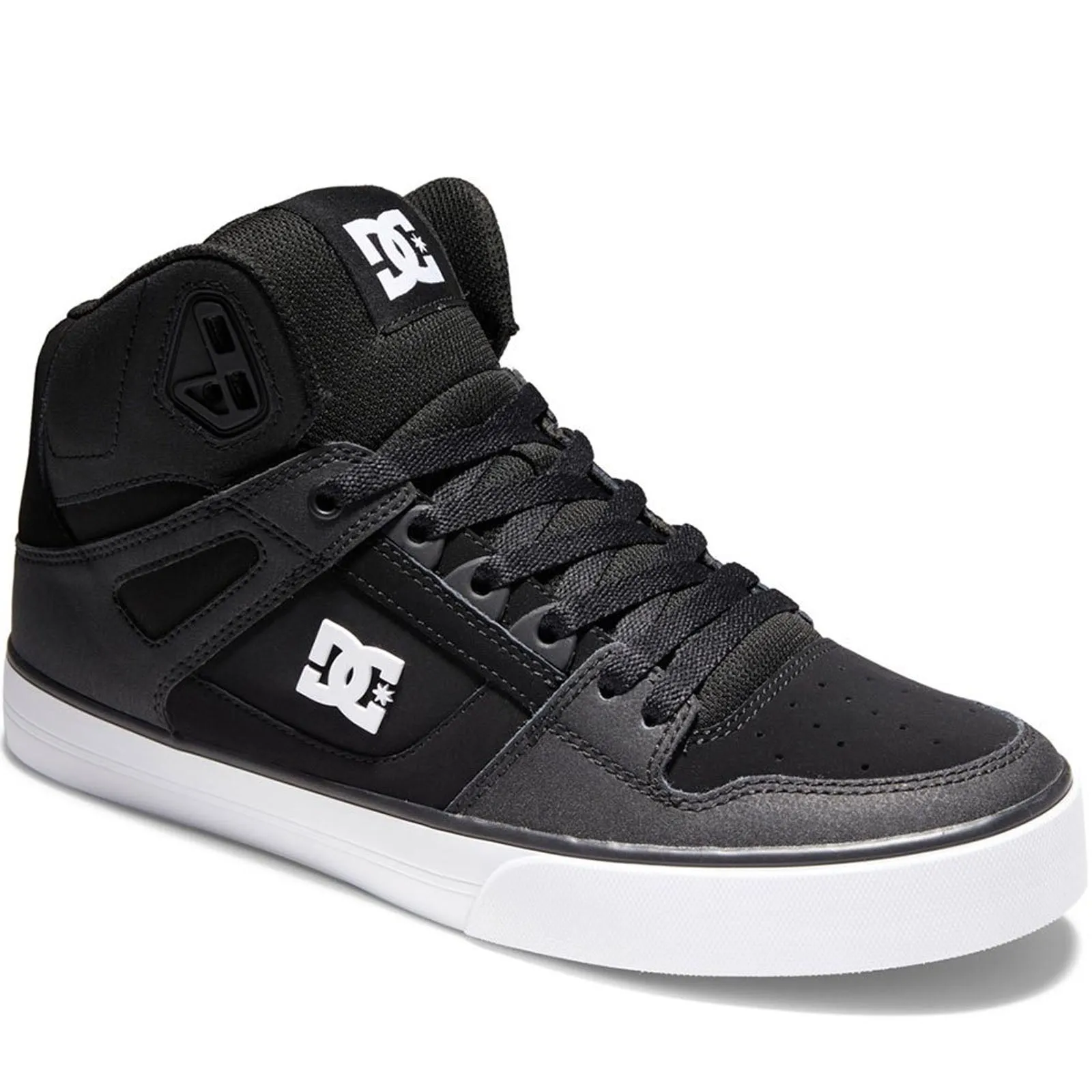DC Shoes Mens Pure High Leather High Top Trainers