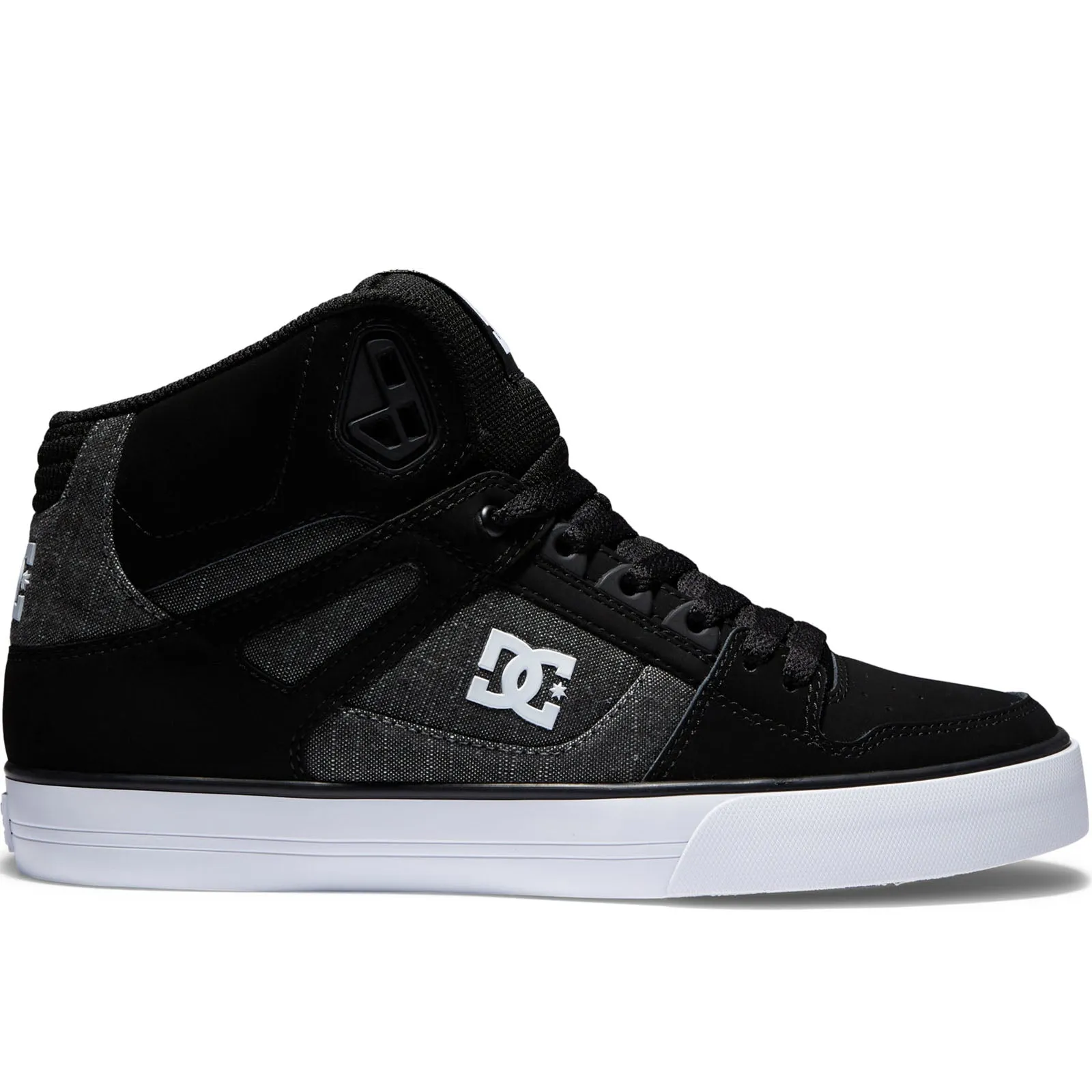 DC Shoes Mens Pure High Leather High Top Trainers