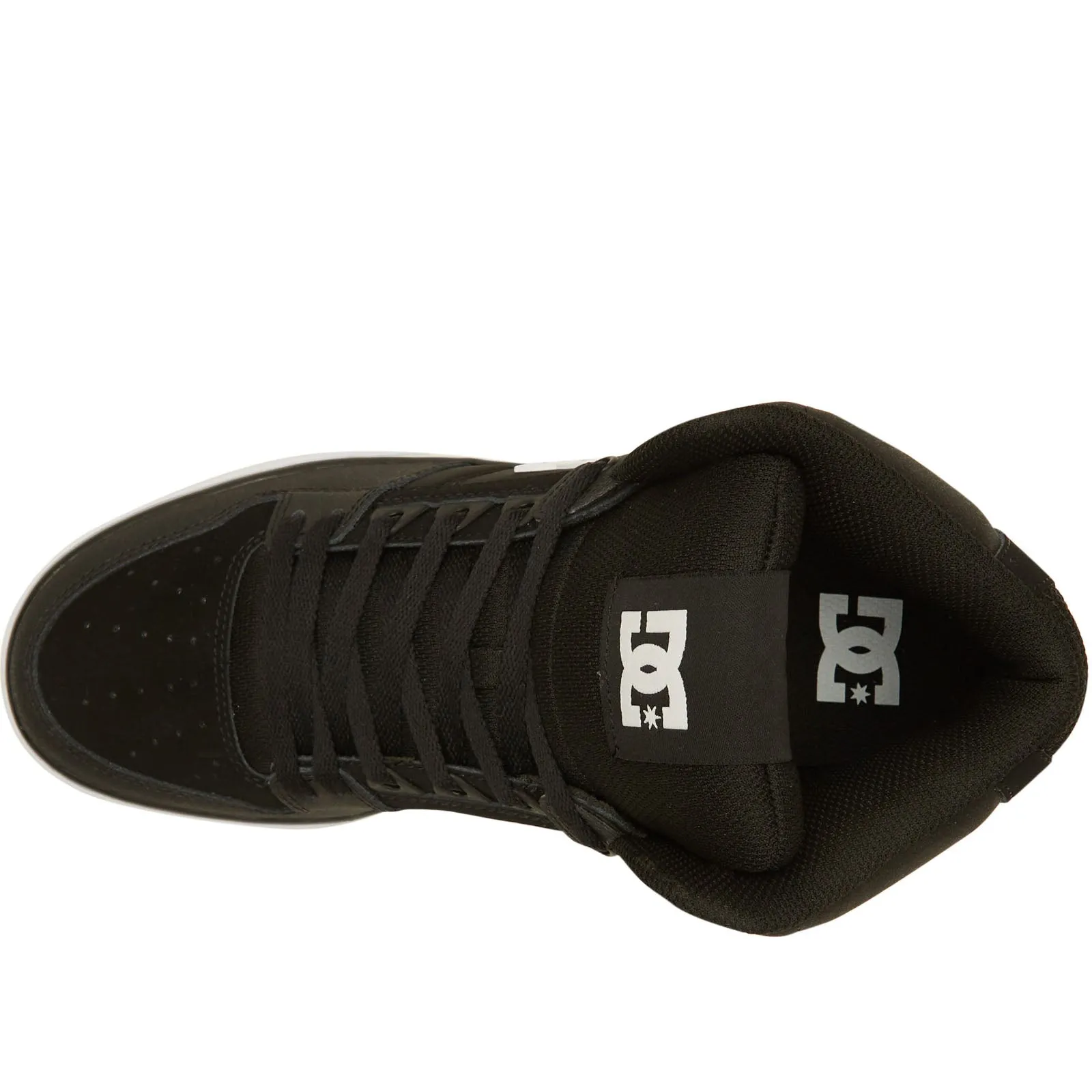 DC Shoes Mens Pure High Leather High Top Trainers