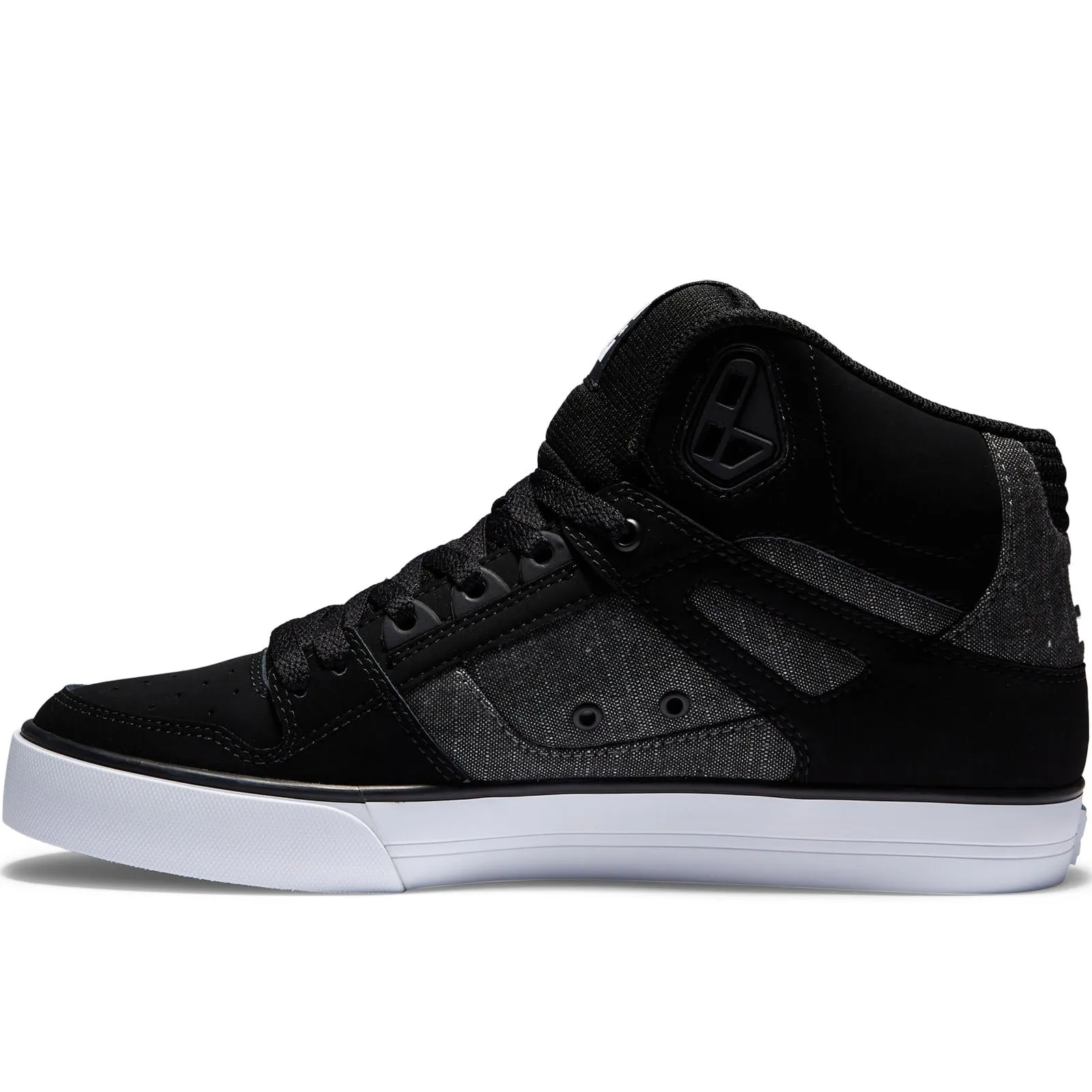 DC Shoes Mens Pure High Leather High Top Trainers