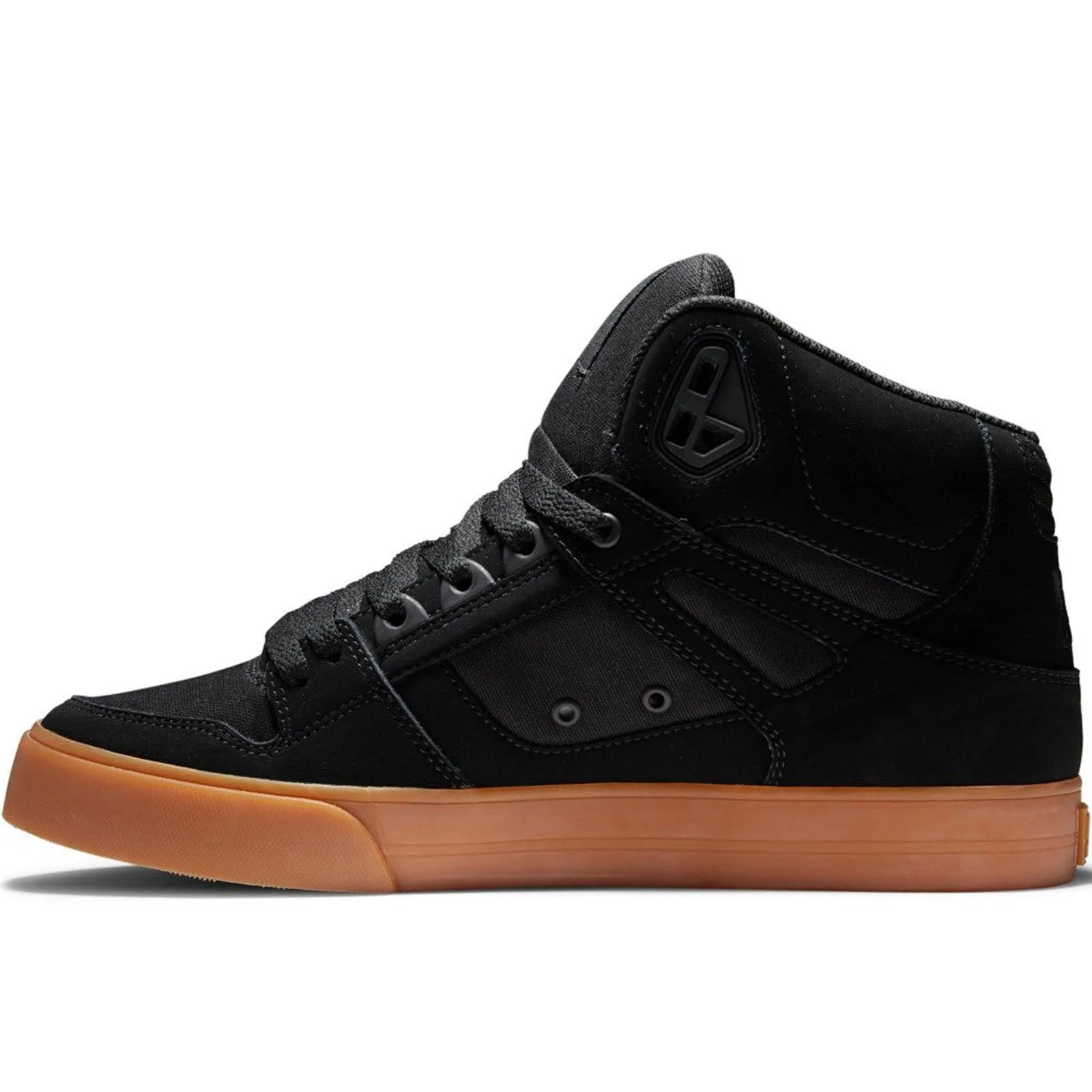 DC Shoes Mens Pure High Leather High Top Trainers