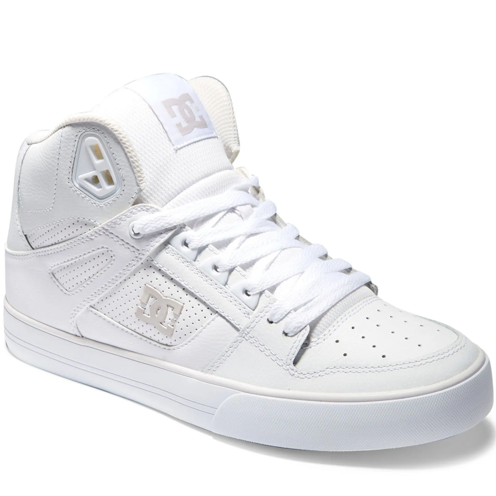 DC Shoes Mens Pure High Leather High Top Trainers