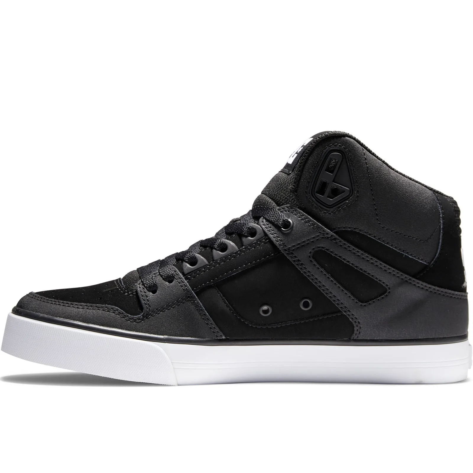 DC Shoes Mens Pure High Leather High Top Trainers