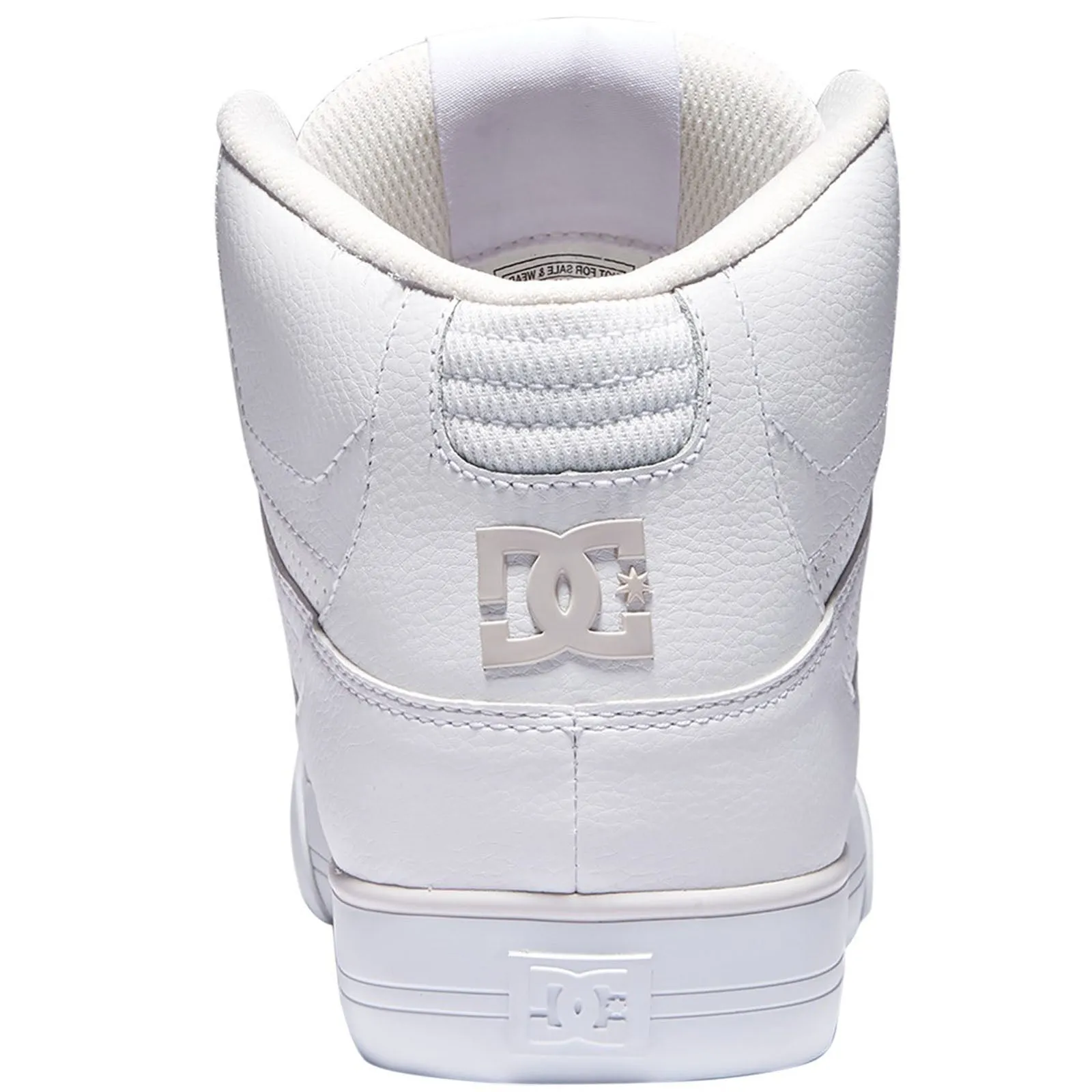 DC Shoes Mens Pure High Leather High Top Trainers