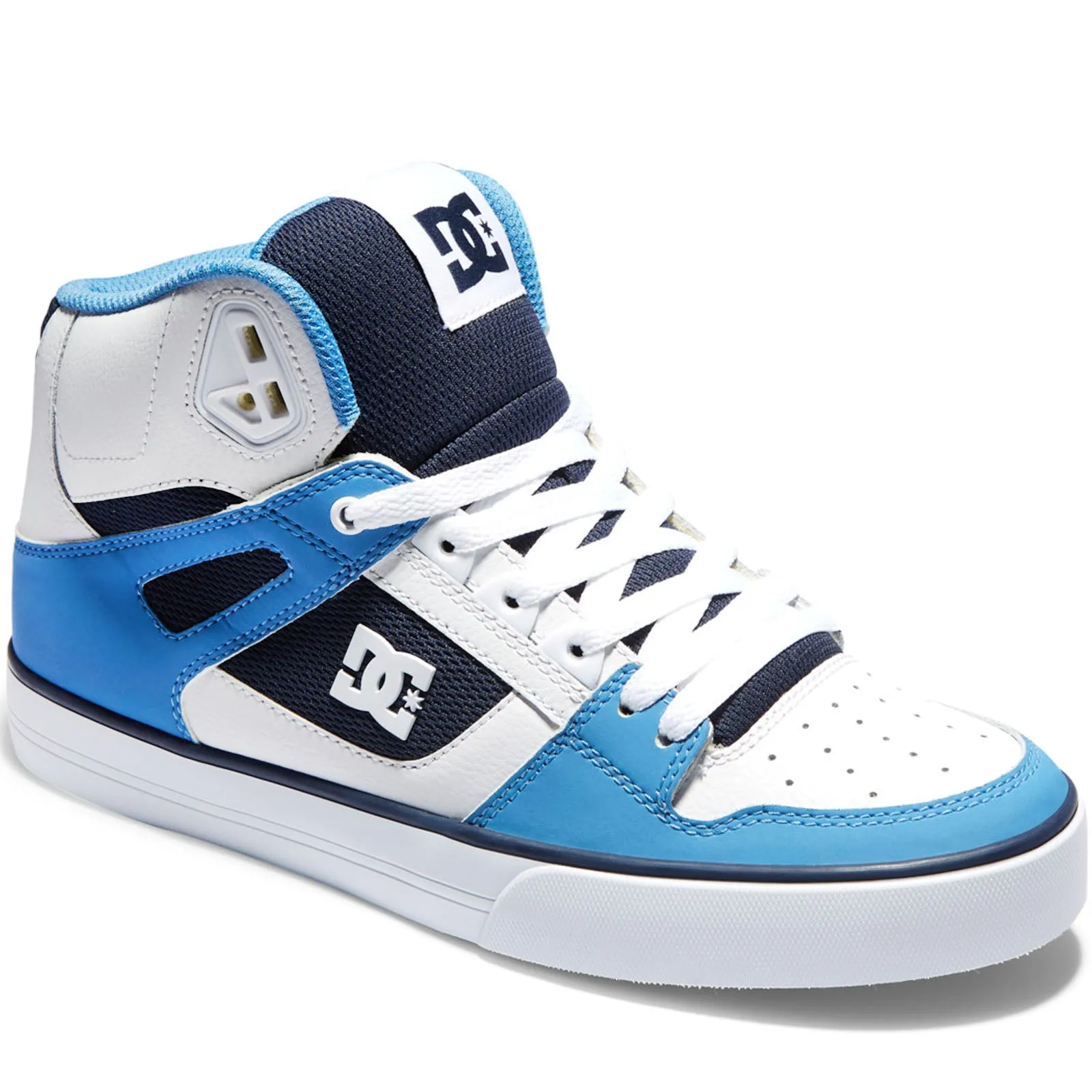DC Shoes Mens Pure High Leather High Top Trainers