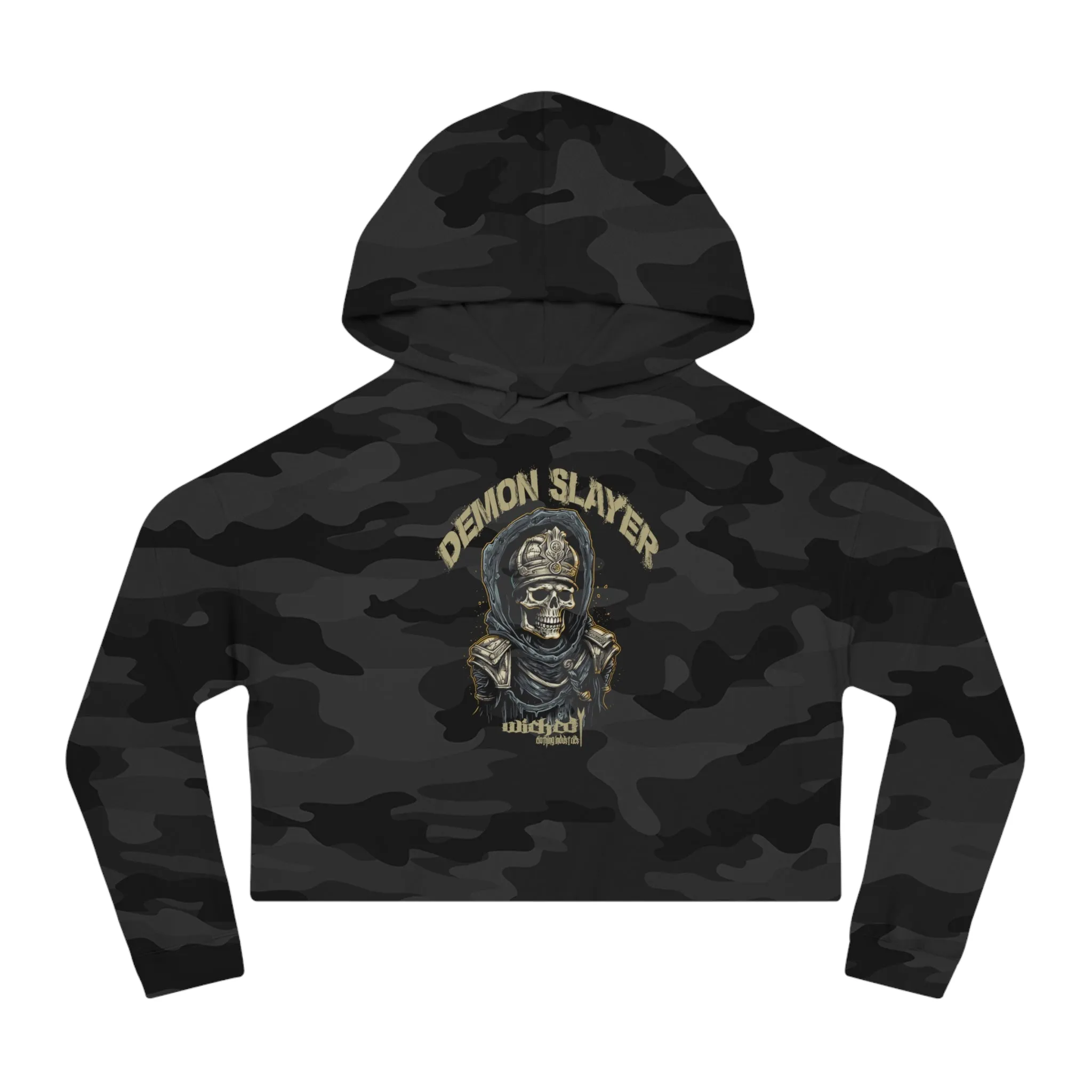 Demon Slayer/ Cropped Hoodie