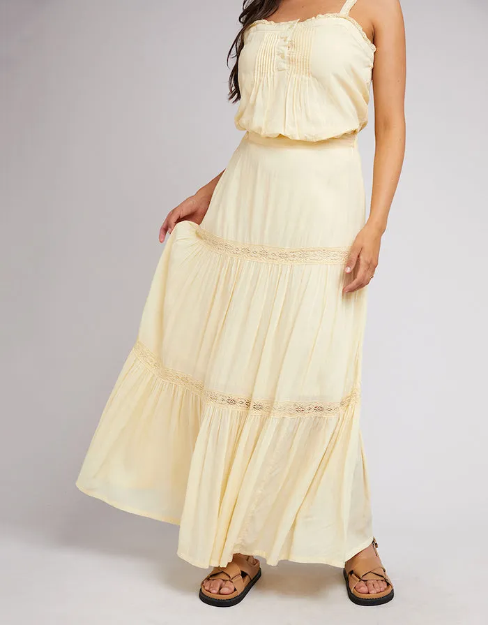 Denver Maxi Skirt - Yellow
