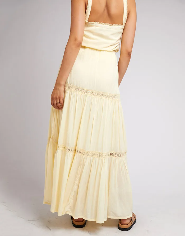 Denver Maxi Skirt - Yellow