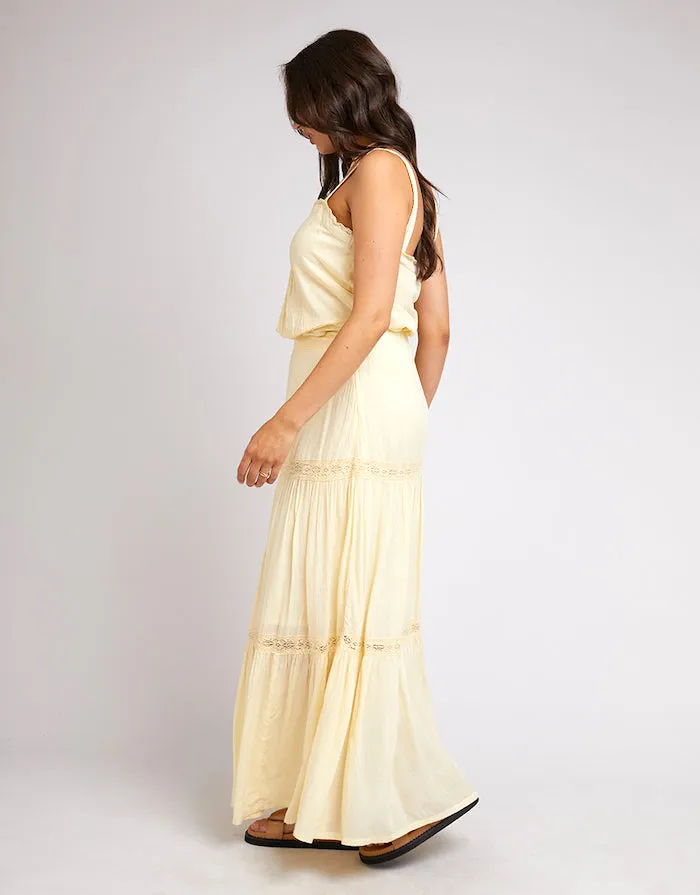 Denver Maxi Skirt - Yellow