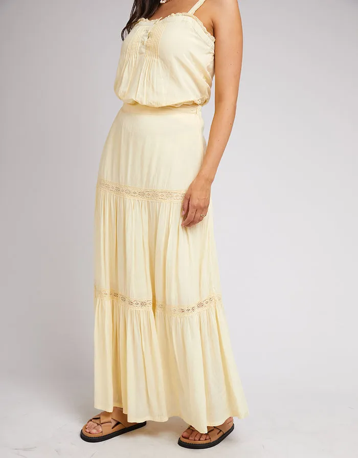 Denver Maxi Skirt - Yellow