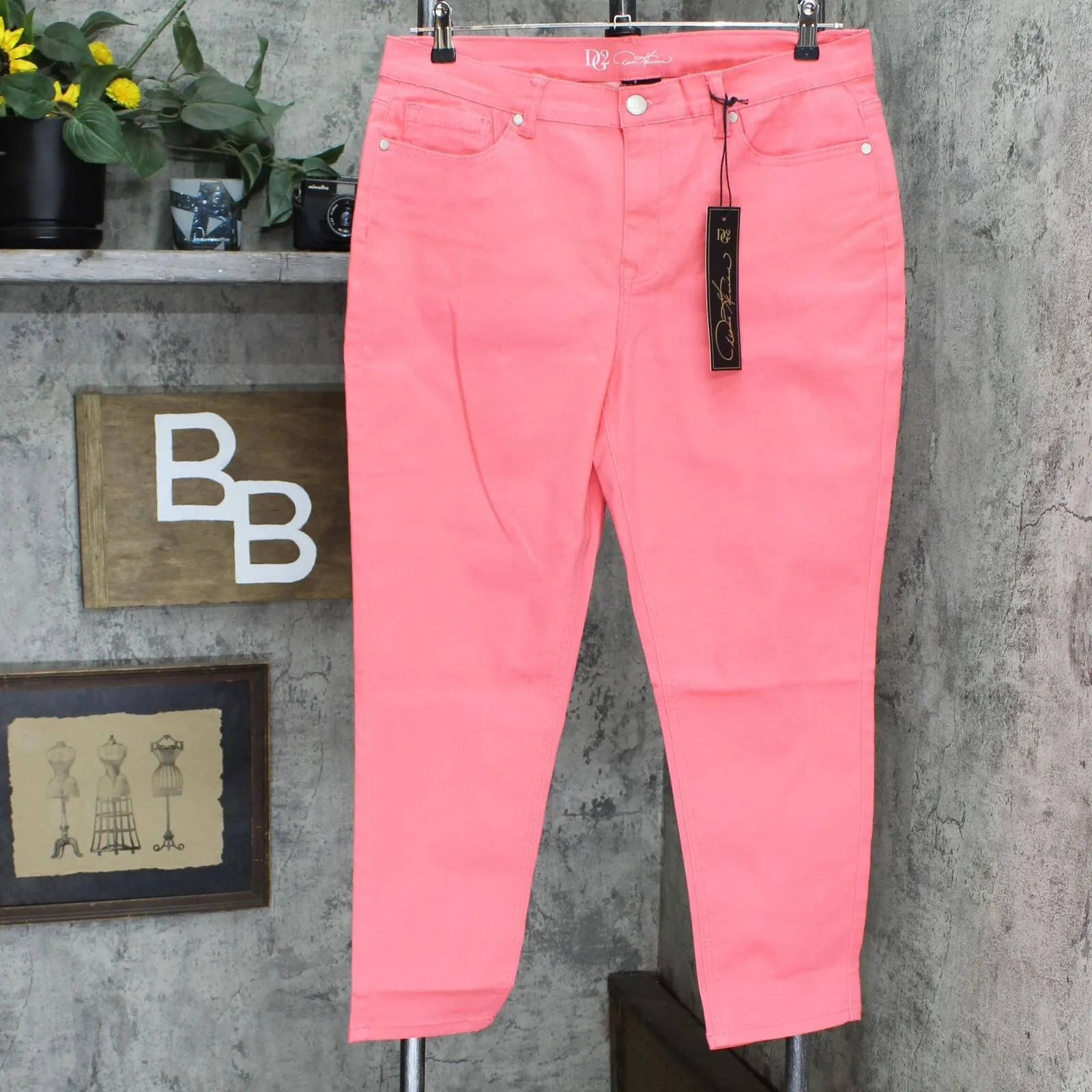 DG2 by Diane Gilman Petite Women's Virtual Stretch Skinny Jeans