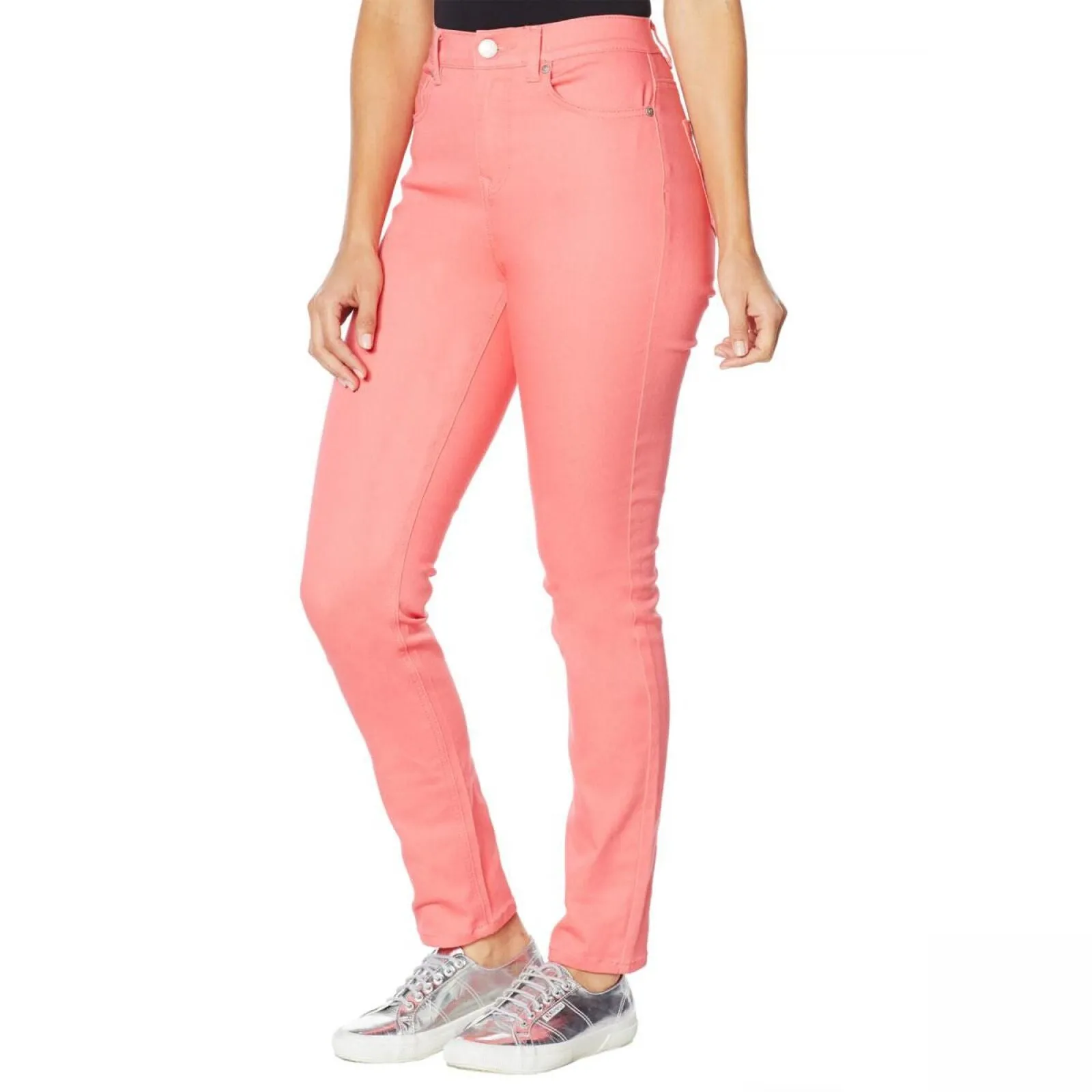 DG2 by Diane Gilman Petite Women's Virtual Stretch Skinny Jeans