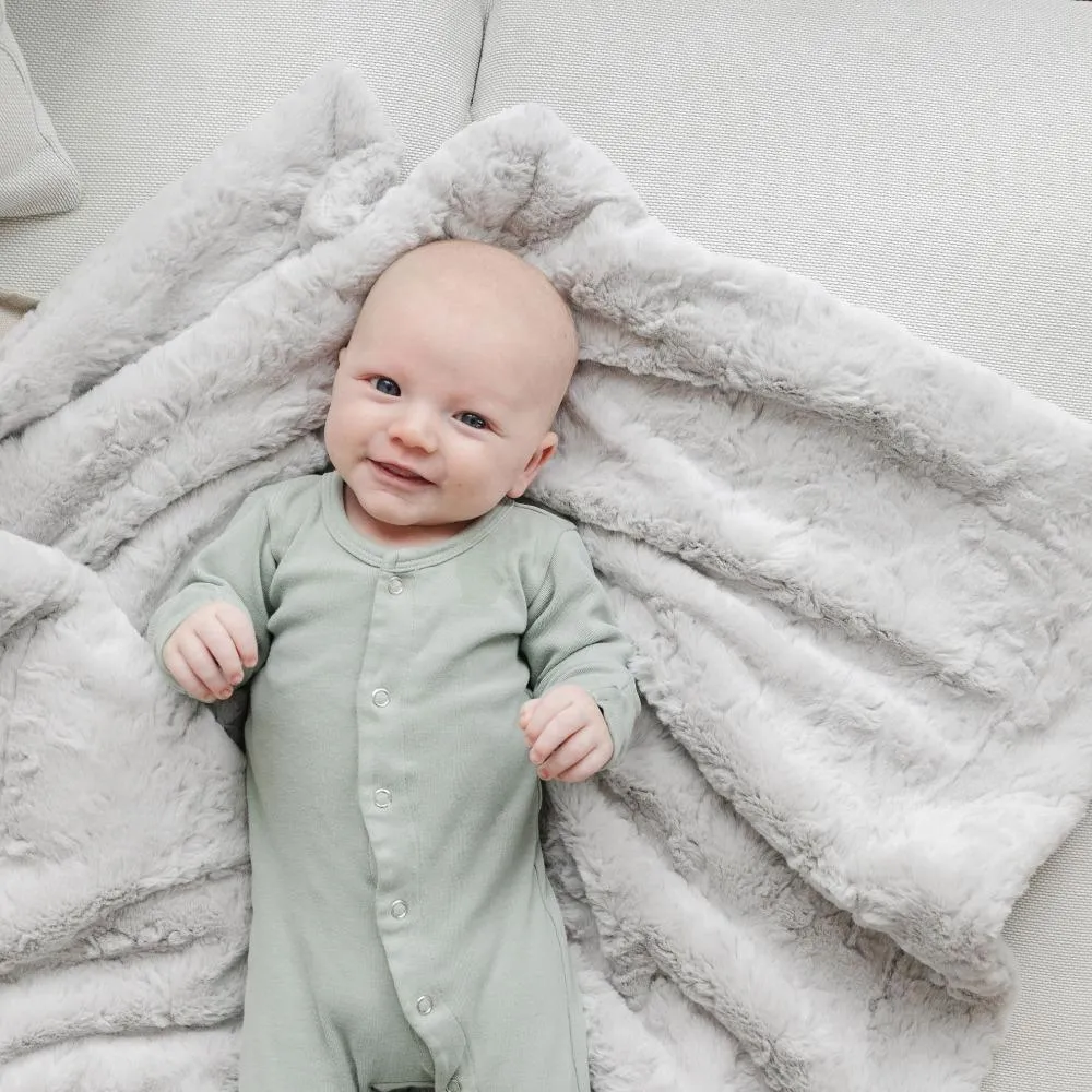 Dream Receiving Blanket • Pebble