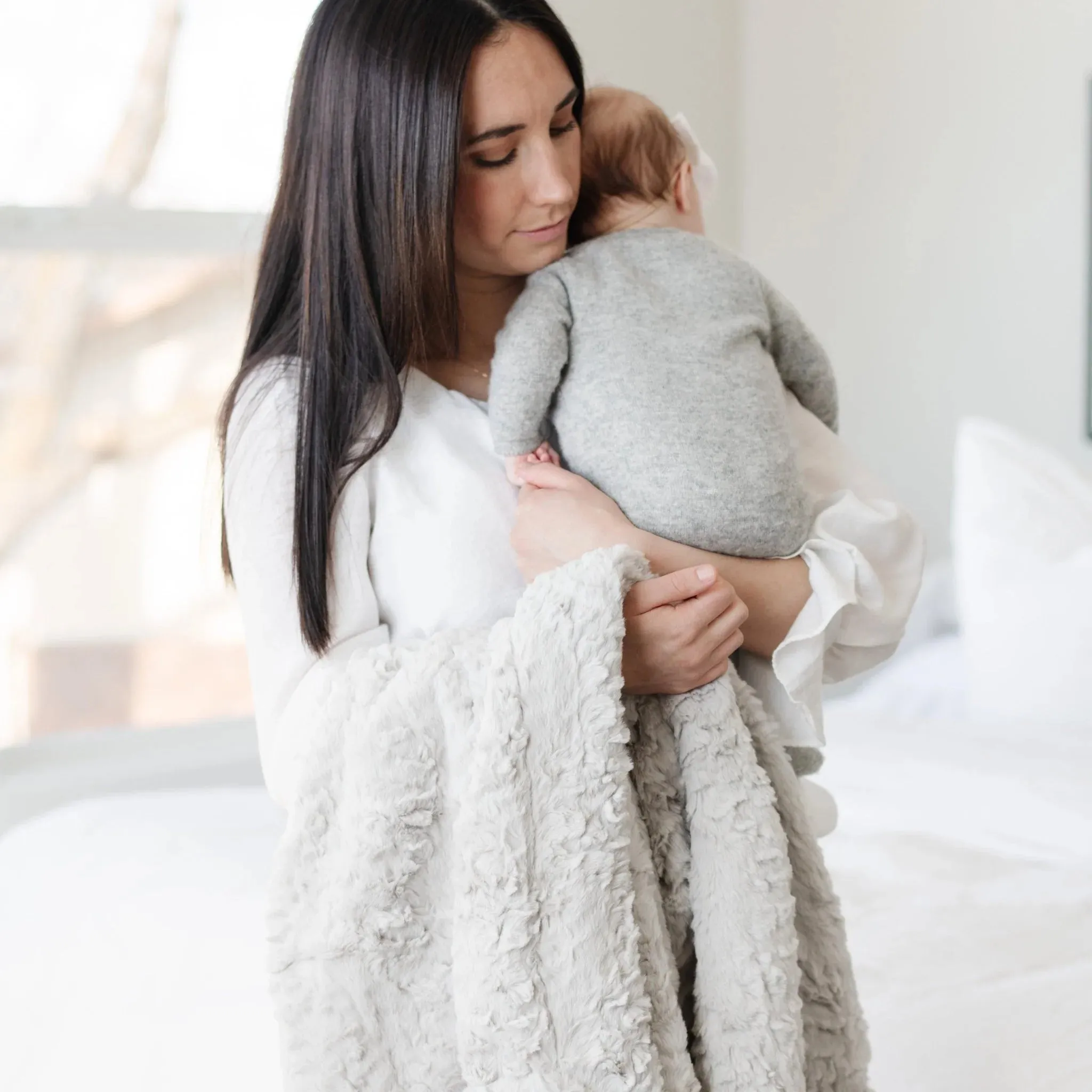 Dream Receiving Blanket • Pebble