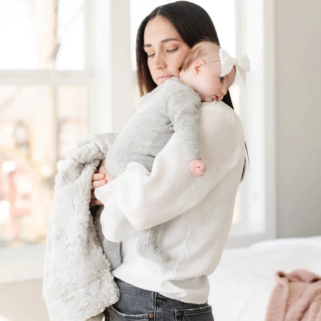 Dream Receiving Blanket • Pebble