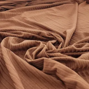Dty Brushed 4X2 Rib Fabric 150 cm Cork