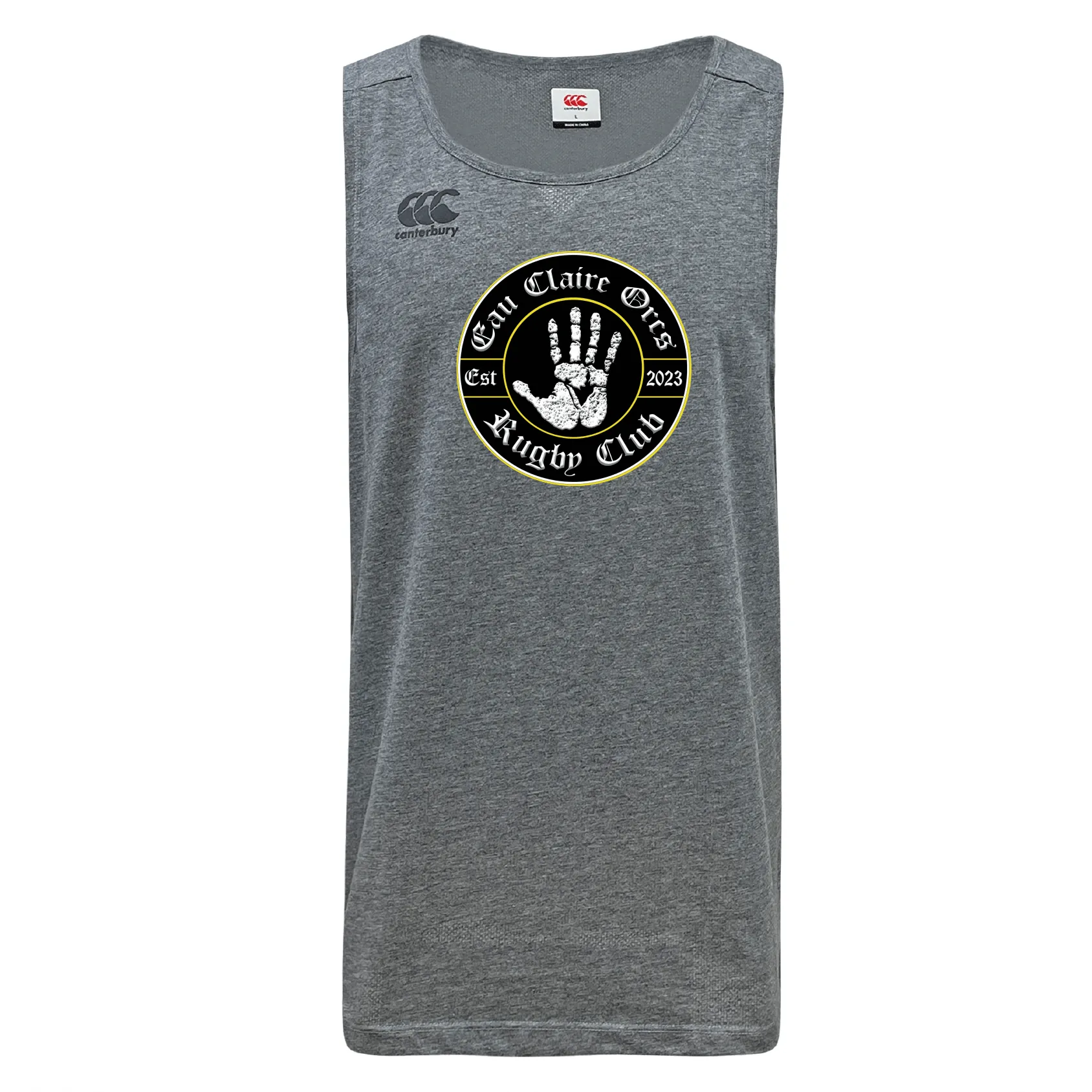 Eau Claire Orcs Tempo Vapodri Singlet by Canterbury