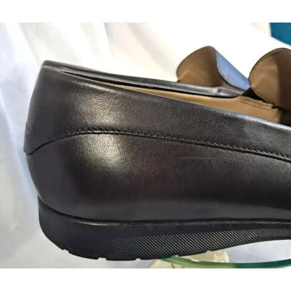ECCO Men's Moc 2.0 Slip on Driving Style Loafer Leather Brown Size 45 11-11.5
