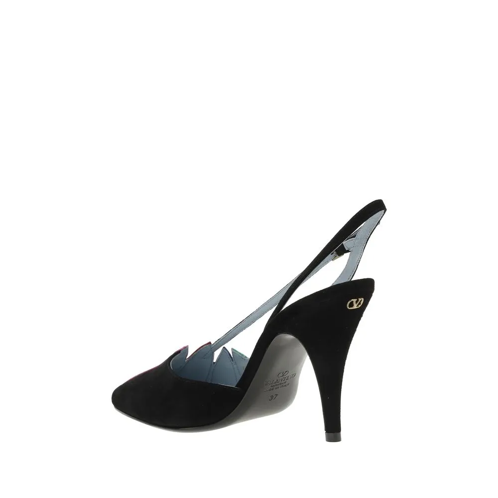 Foliefoliage slingback Pumps