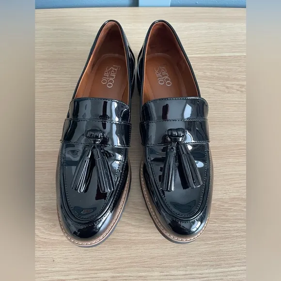 Franco Sarto Women’s Carolynn Lug Sole Tassel Loafer In Size 9