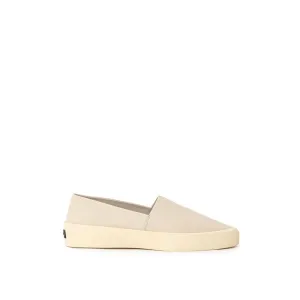 Gray Leather Loafer