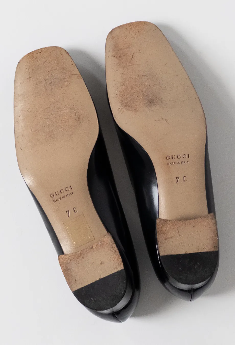 Gucci Vintage Horsebit Low Heel Pumps