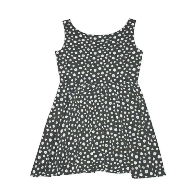 Ignite your Look with Orange Flower Skater Dress
