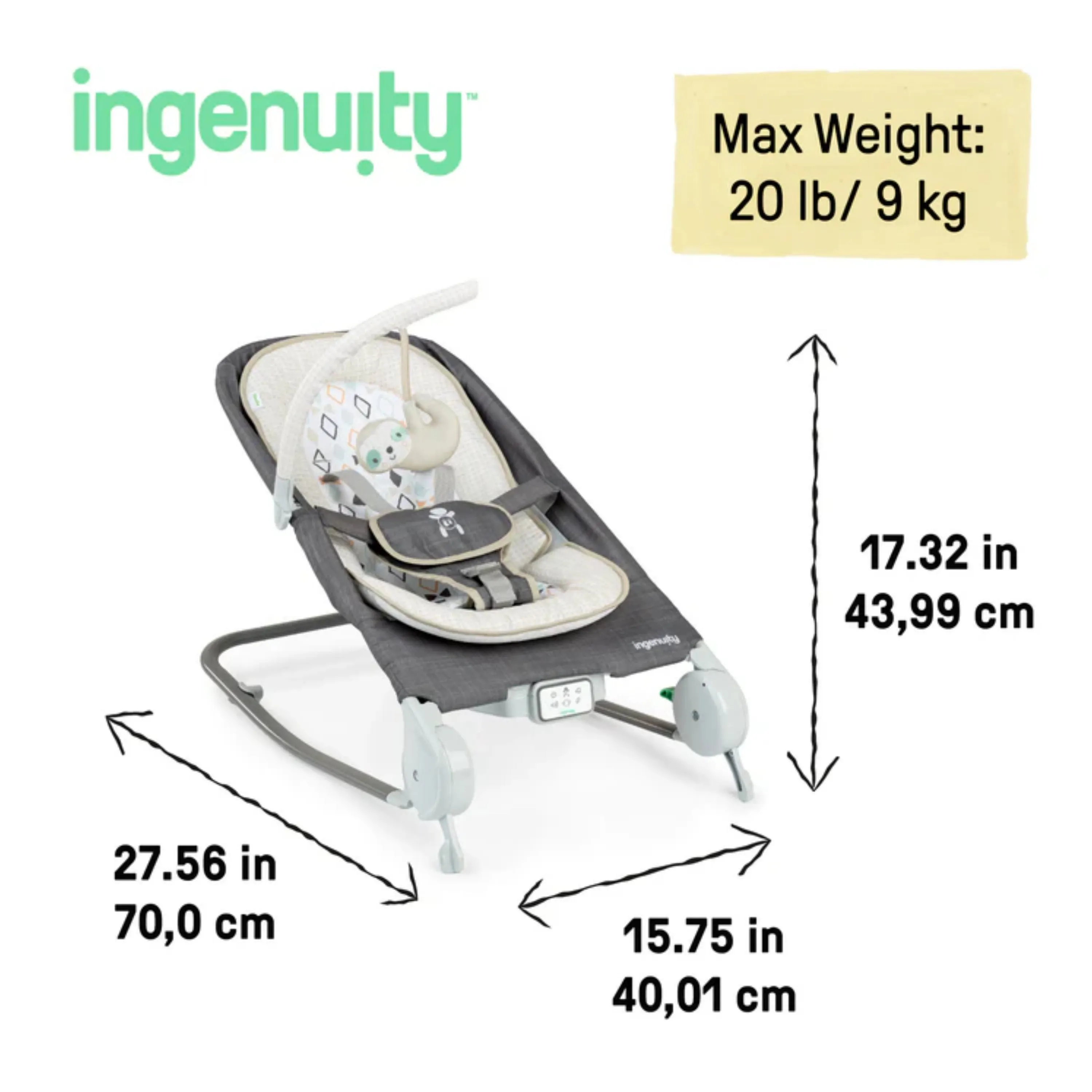 Ingenuity B Happy Seat - Parker