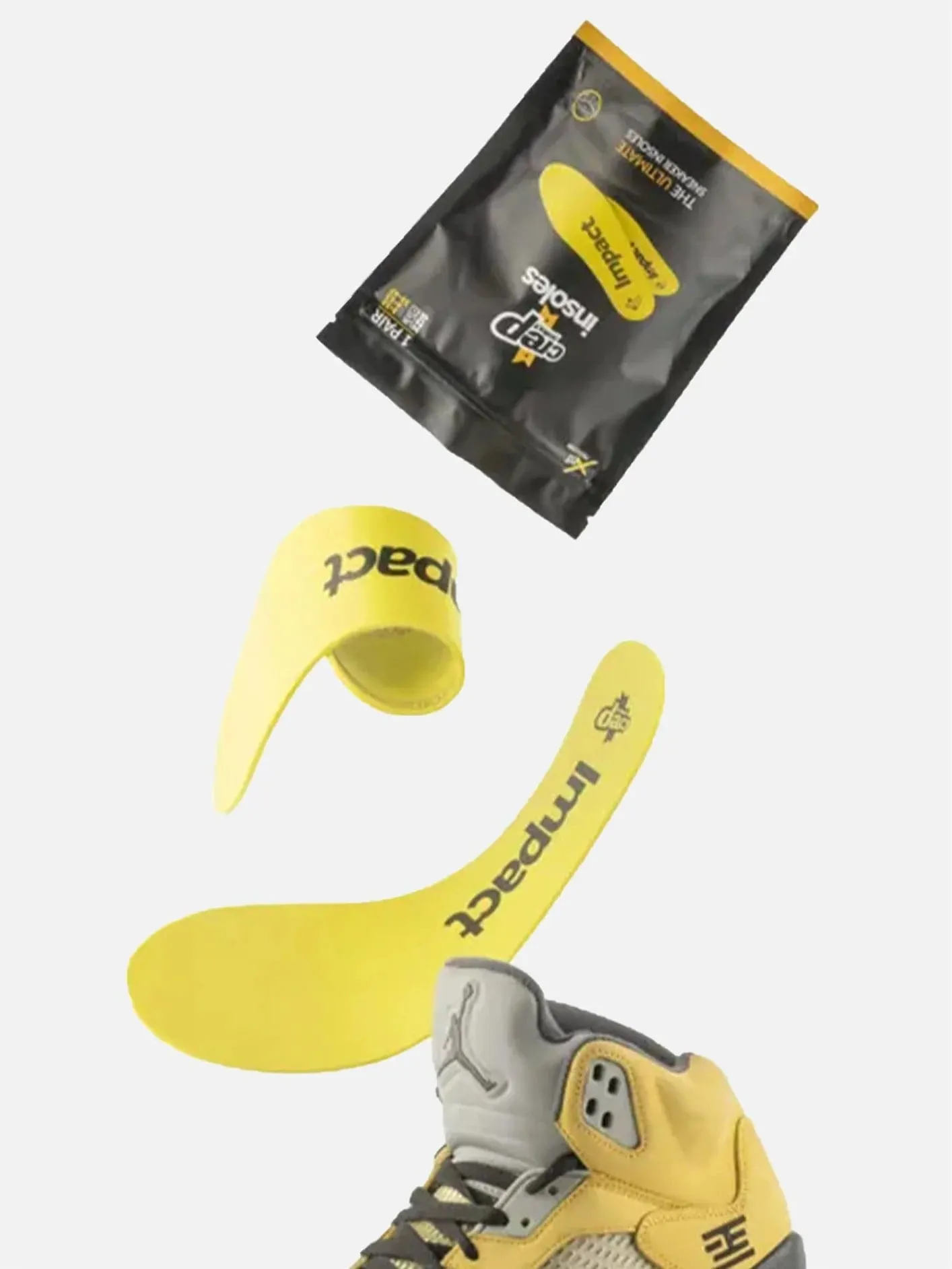 Insoles Impact - Darbe Etkisi Önleyici Sneaker Tabanlığı