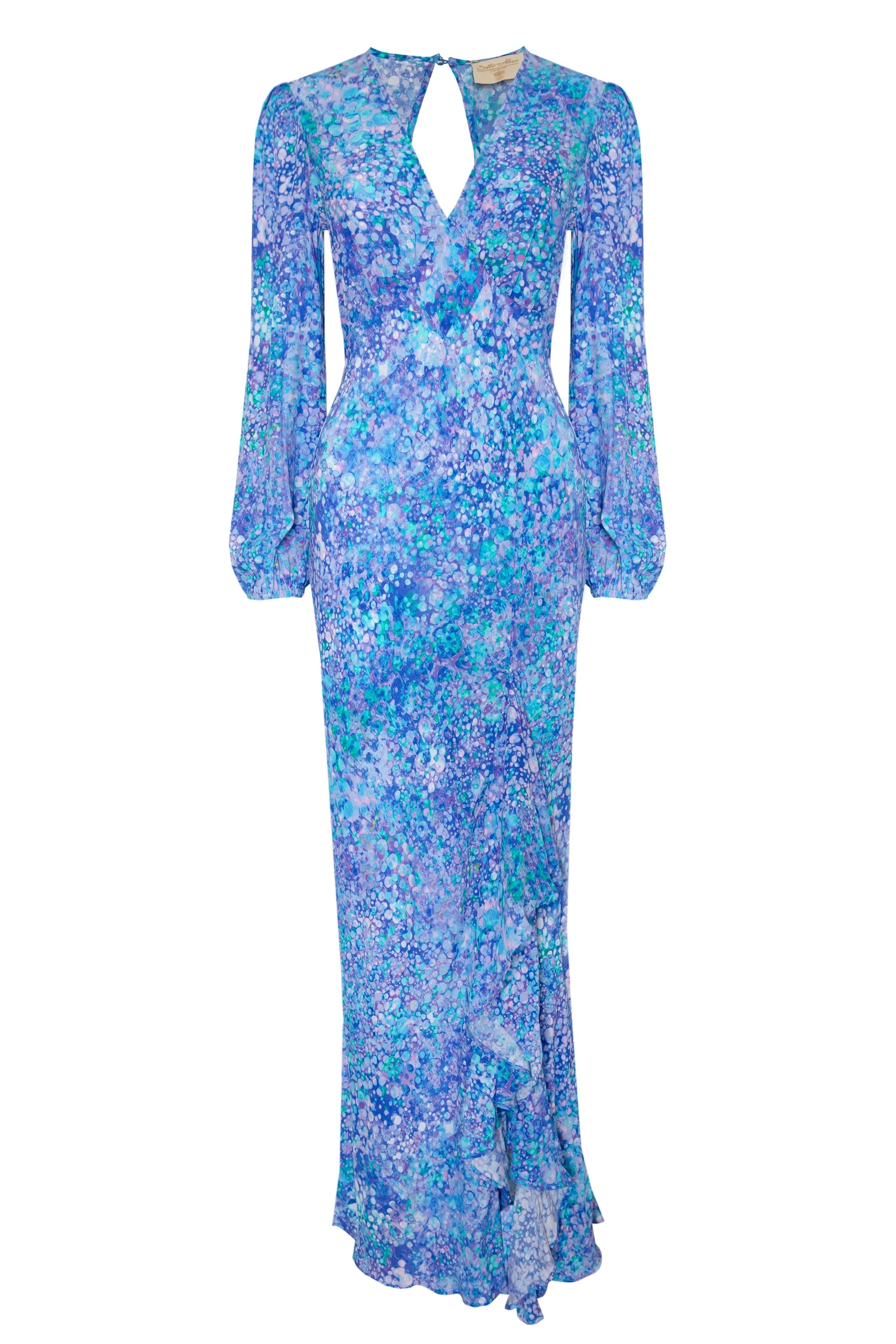 IRIDESCENT BUBBLES PORTOFINO DRESS