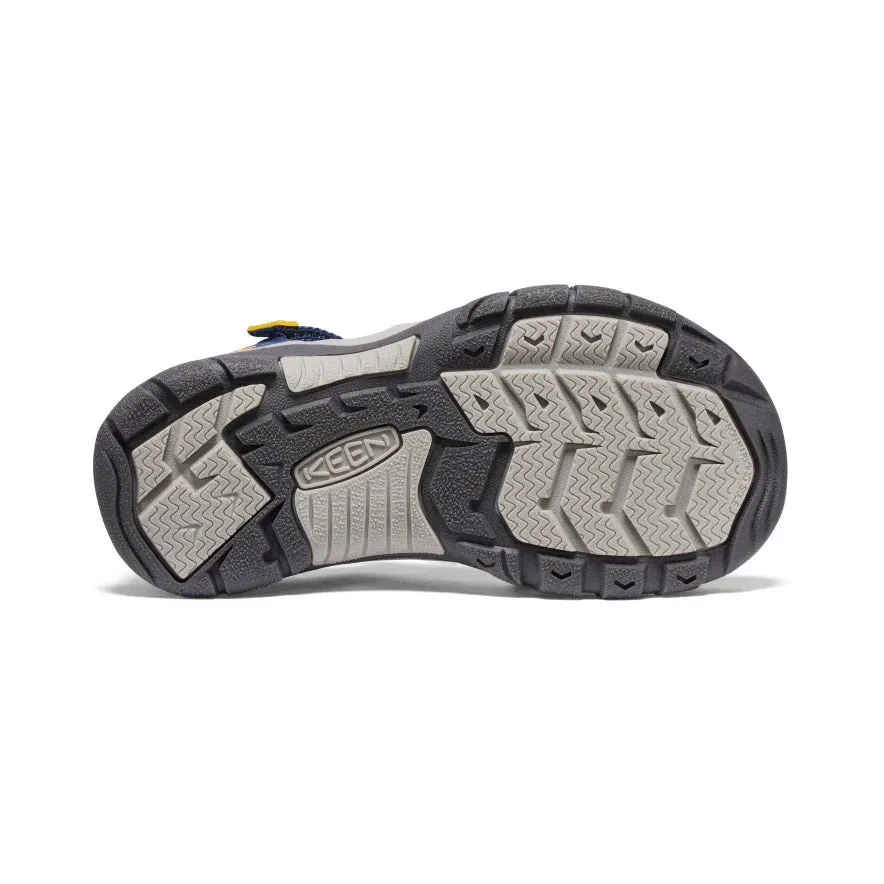 Keen Little Kids' (Child Sizes 8-13) Newport H2 Child Sandal - Naval Academy/Keen Yellow