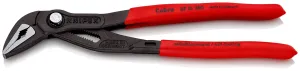 KNIPEX Cobra ES Water Pump Pliers Extra Slim 250mm Plastic Coated Handles Non Slip 87 51 250 SB