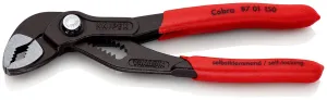 KNIPEX Cobra High Tech Water Pump Pliers 150mm Plastic Coated Handles Non Slip 87 01 150 SB