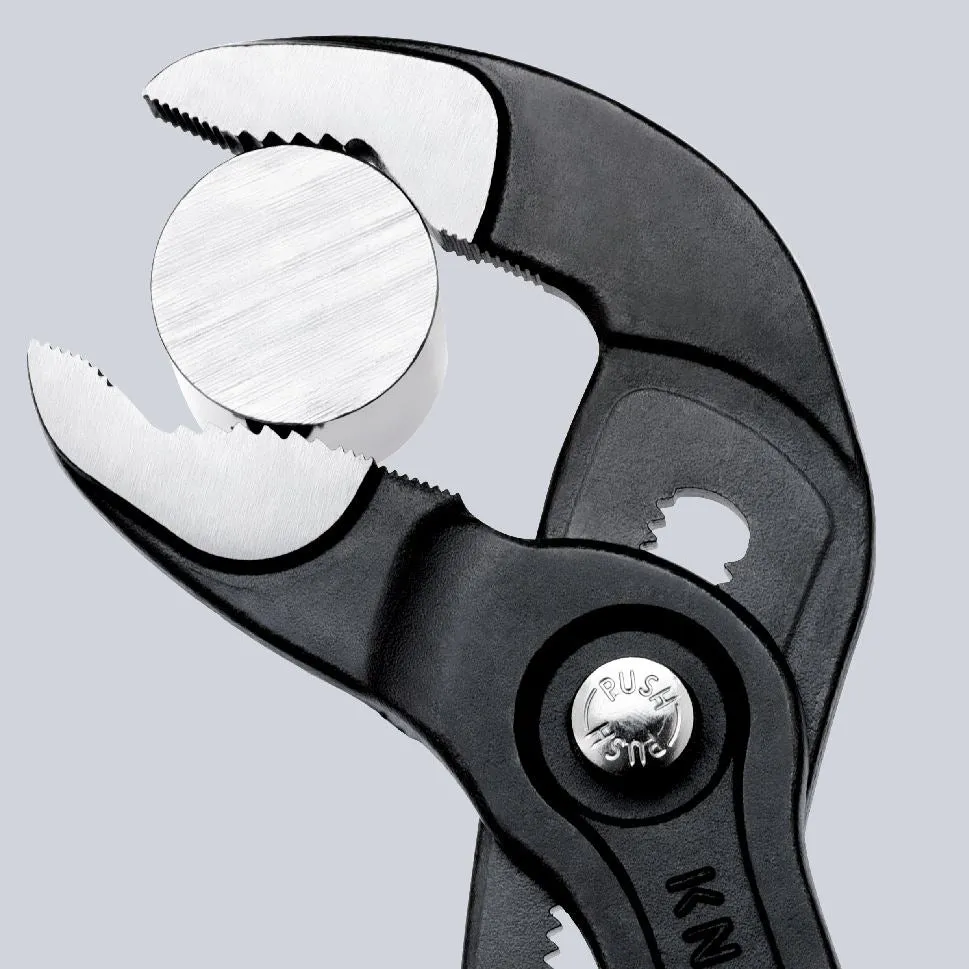 KNIPEX Cobra High Tech Water Pump Pliers 250mm Multi Component Grips 87 02 250 SB