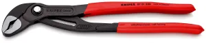 KNIPEX Cobra High Tech Water Pump Pliers 300mm Plastic Coated Handles Non Slip 87 01 300 SB