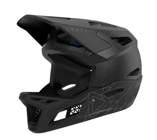 LEATT HELMET MTB GRAVITY 6.0 CARBON V23 [STEALTH] 2023