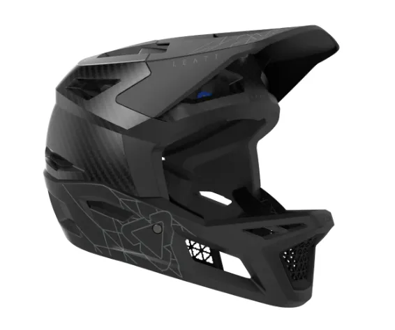 LEATT HELMET MTB GRAVITY 6.0 CARBON V23 [STEALTH] 2023