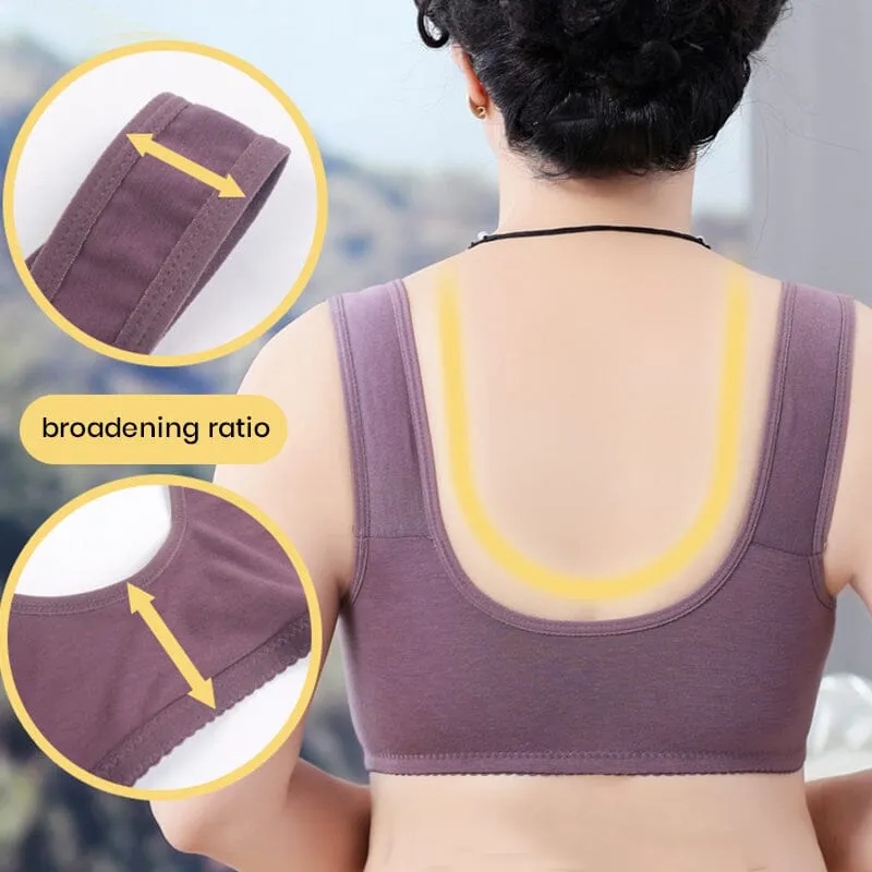 Libiyi-Front button middle aged and elderly Underwear