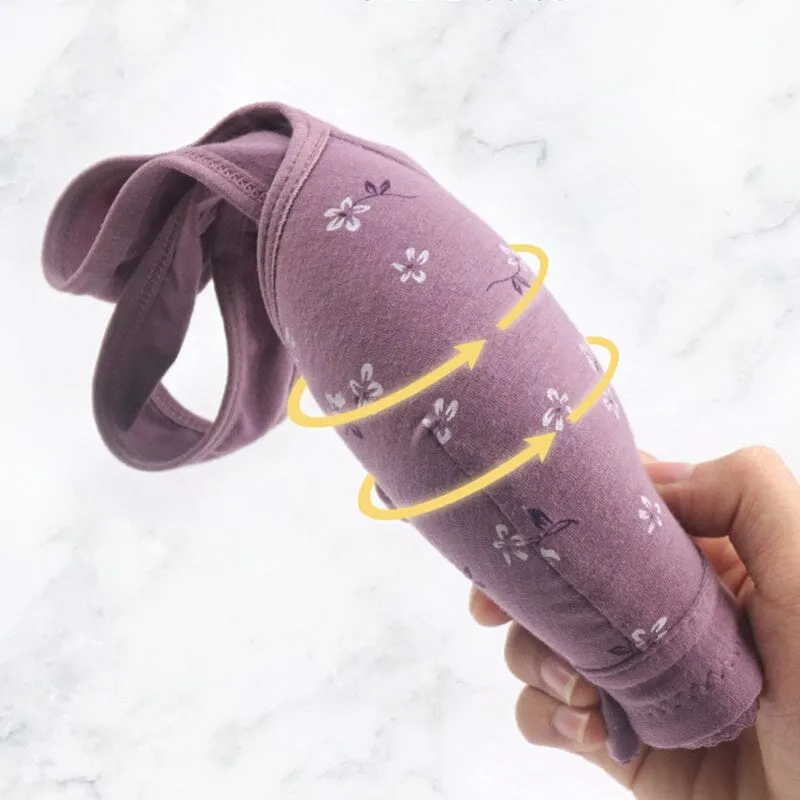 Libiyi-Front button middle aged and elderly Underwear
