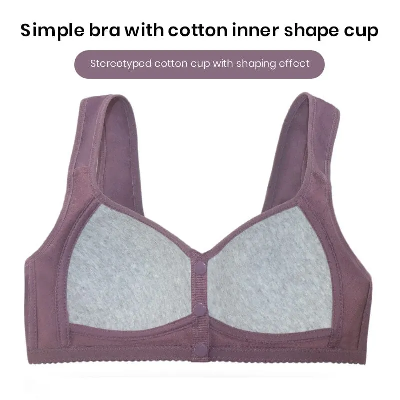 Libiyi-Front button middle aged and elderly Underwear