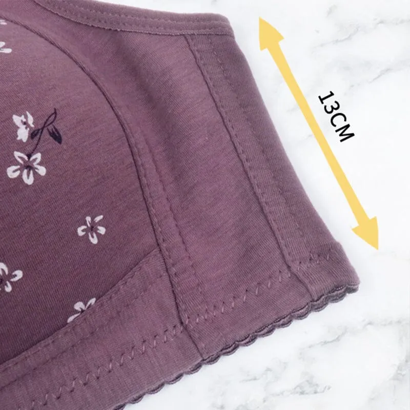 Libiyi-Front button middle aged and elderly Underwear