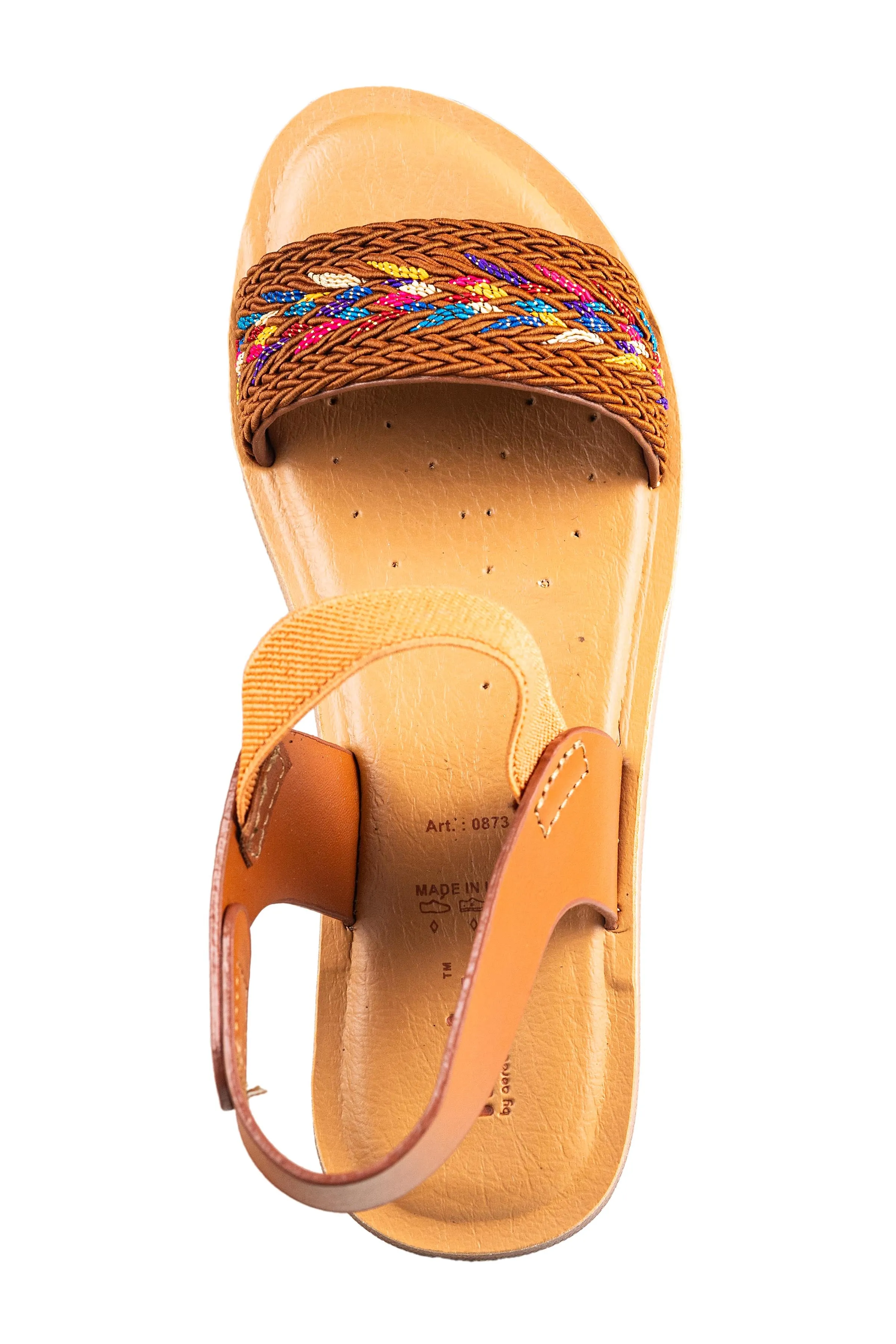 Lilblu Girls Tan Sandal PU (Art 0873 A)