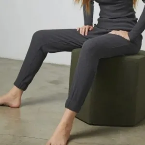 LUNYA | Restore Thermal Draped Jogger Heather Grey NWT
