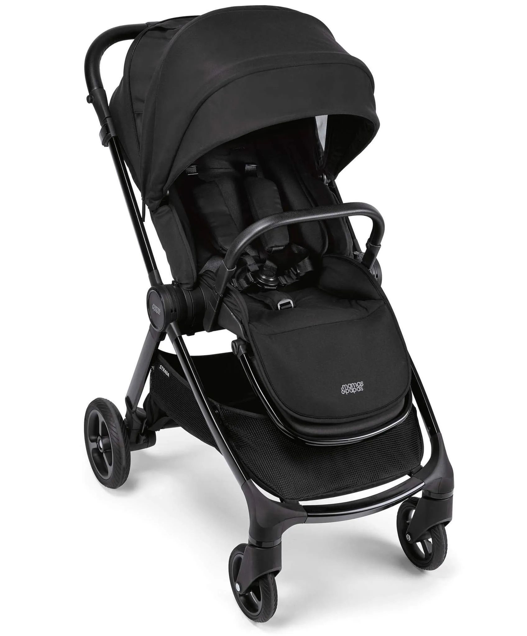 Mamas & Papas Strada Pushchair & Carrycot - Carbon