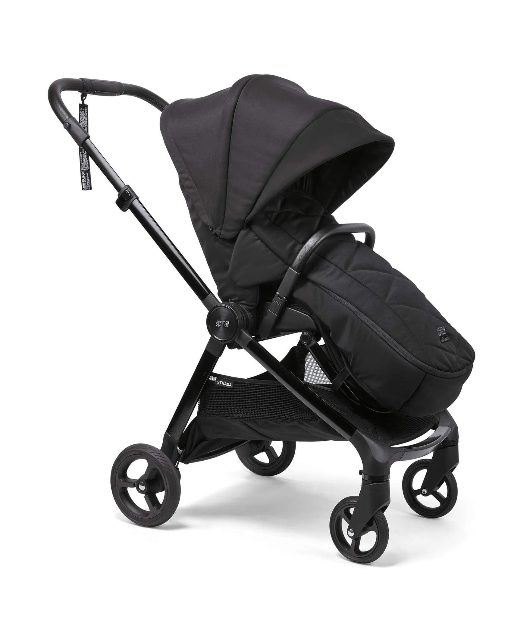 Mamas & Papas Strada Pushchair & Carrycot - Carbon