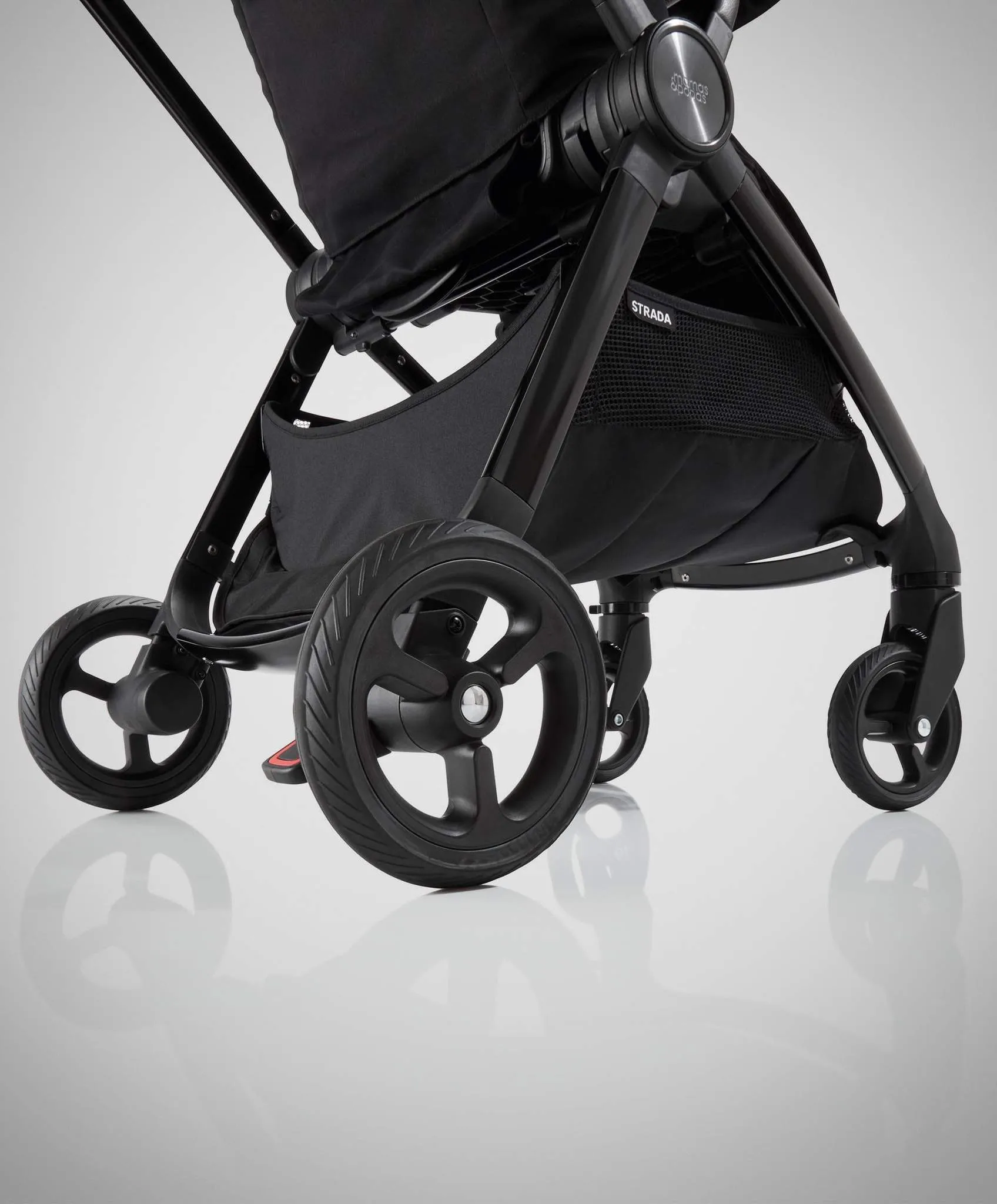 Mamas & Papas Strada Pushchair & Carrycot - Carbon