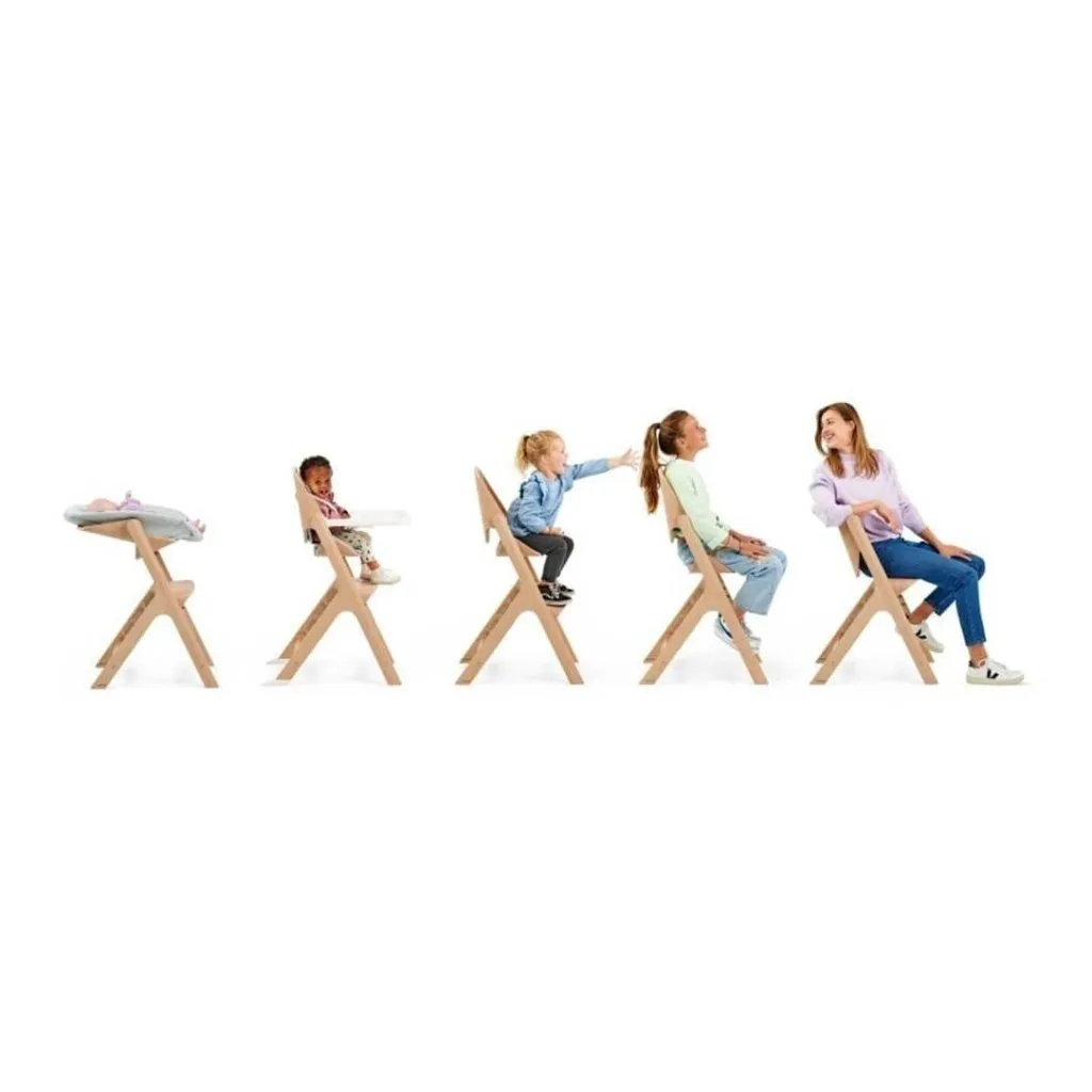 MAXI COSI Nesta Complete Bundle Kit high chair with newborn, baby & toddler kit - White