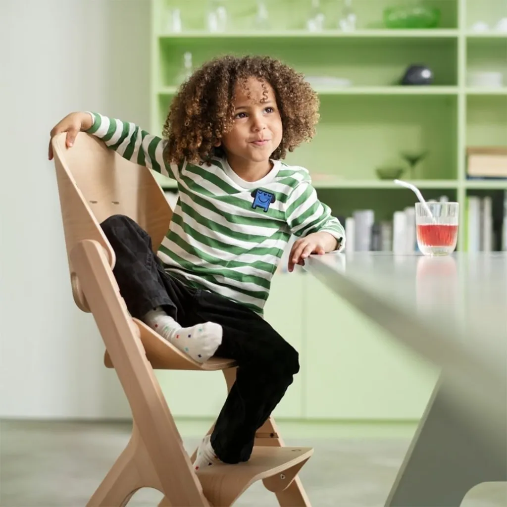 MAXI COSI Nesta High Chair - Natural (Wood)