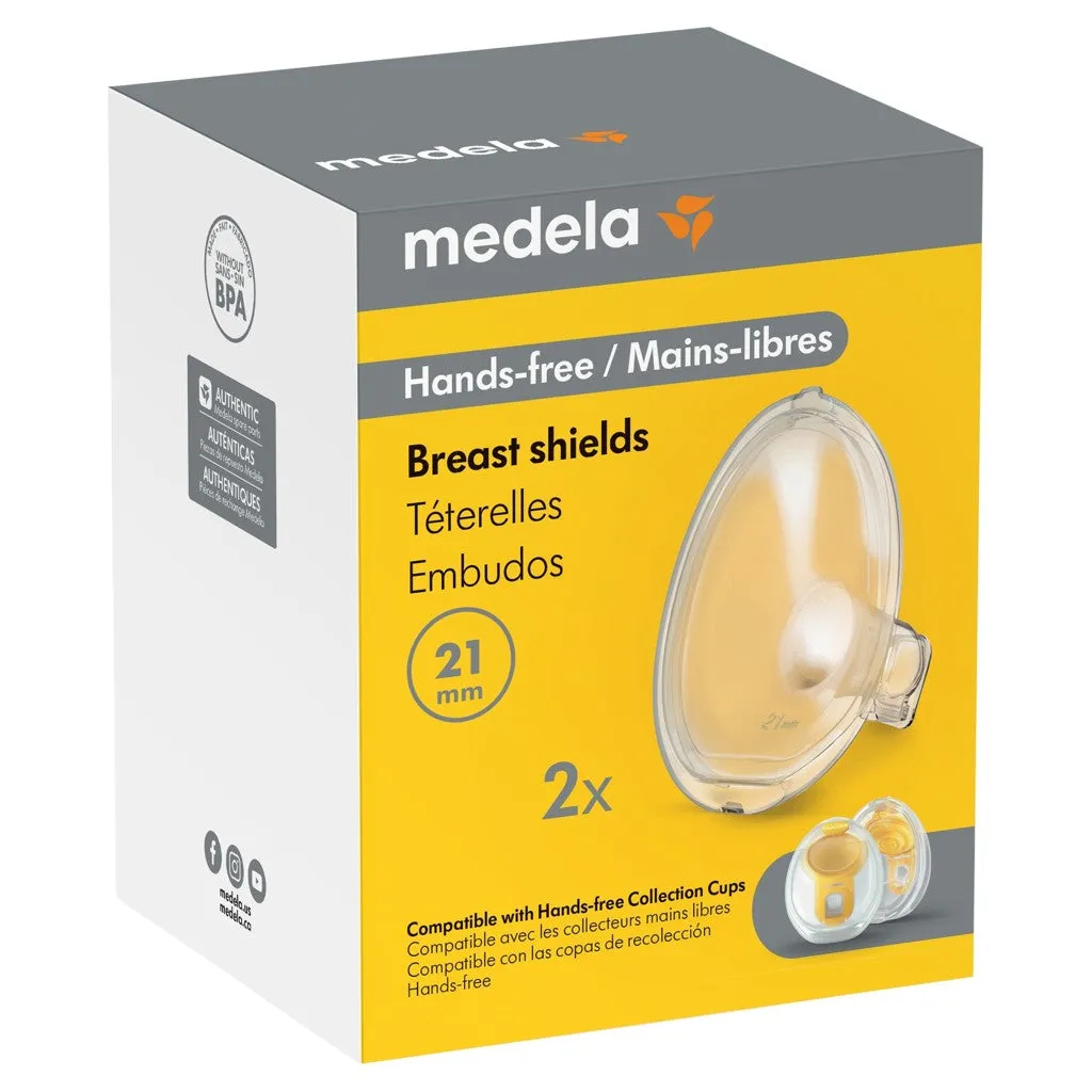 Medela Hands-Free Breast Shields (21mm)
